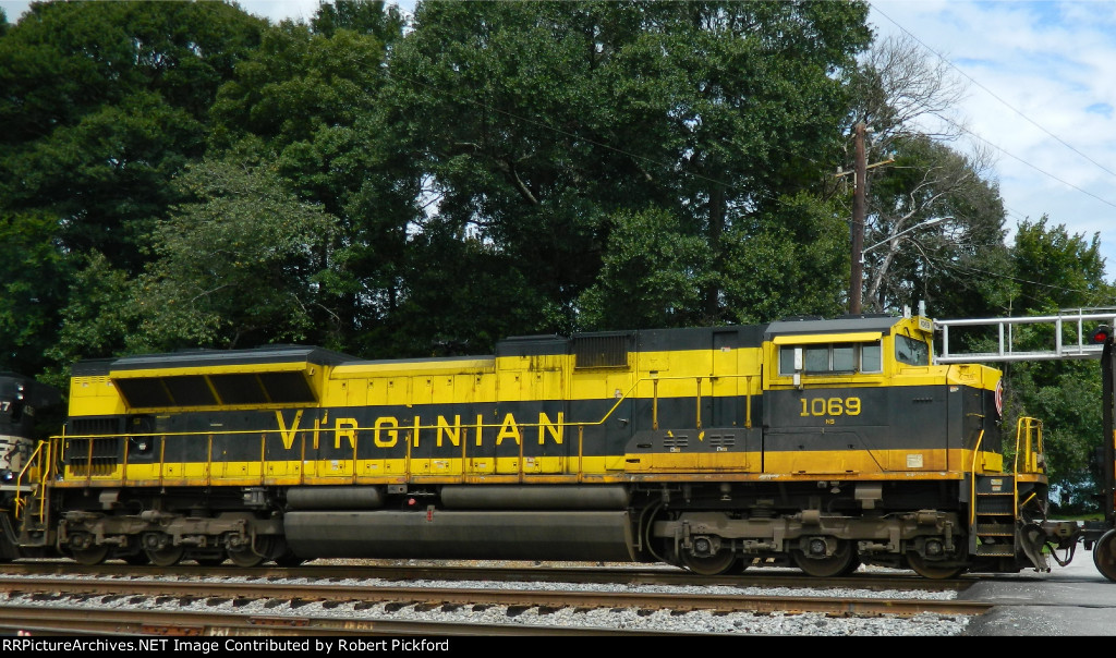 NS 1069 (SD70ACe) Virginian Heritage Unit